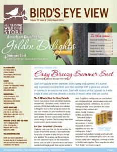 Jul August 2014 cover of newsletter