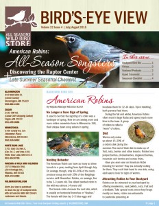 Cover of July August 2015 newsletter