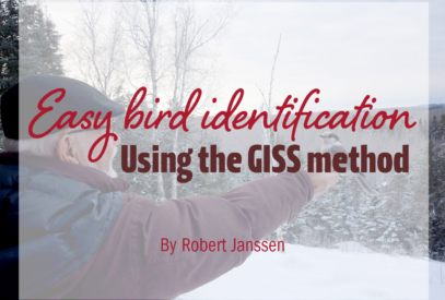 Easy Bird Identification using the GISS method by Bob Janssen
